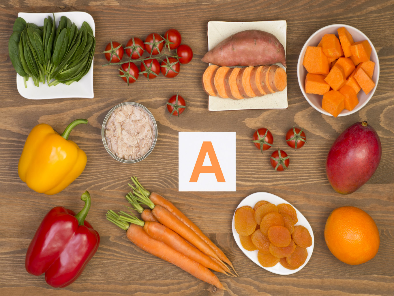 What foods contain vitamin A
